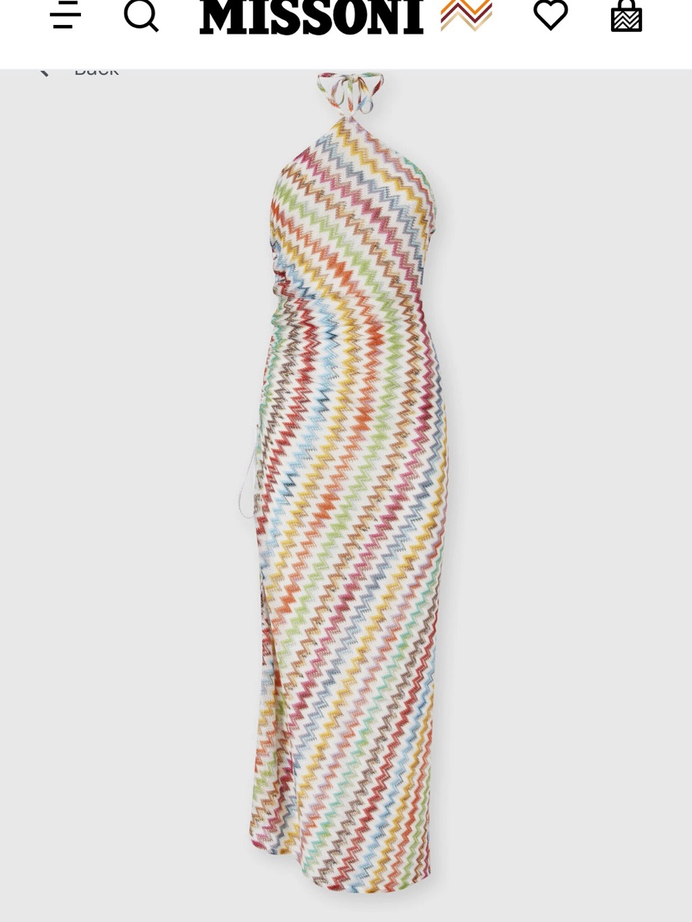 authentic missoni dress NEW WITH TAGS